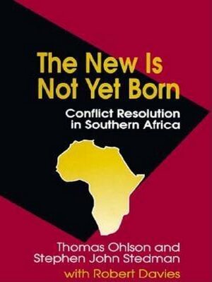 cover image of The New Is Not Yet Born